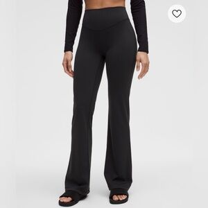 Lululemon Athletica Black Wunder Under Smooth Cover High Ride Pants